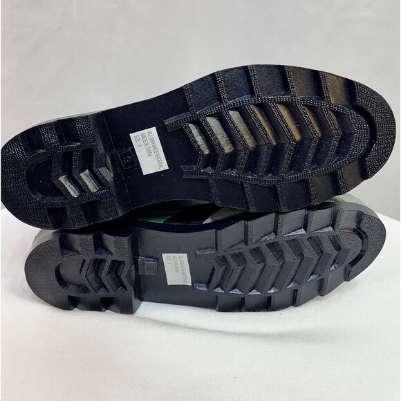 Rain Boots Women's US Size 9 Bull On Tall Blue Green Synthetic New With Defects - Picture 13 of 13